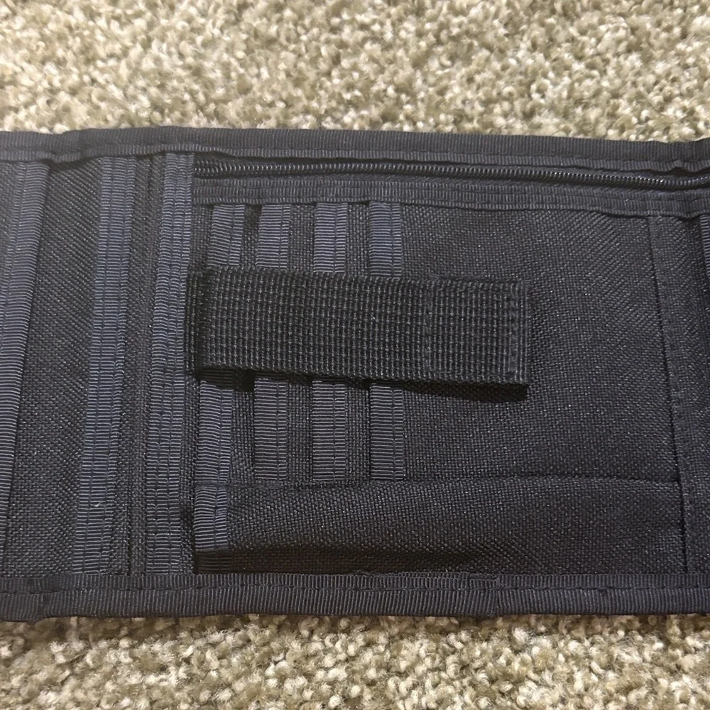 Black Trifold Wallet